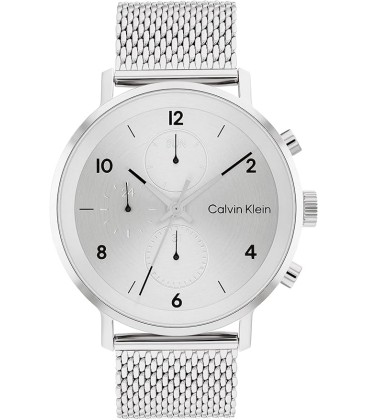 Reloj Calvin Klein Modern Plateado Multifunción