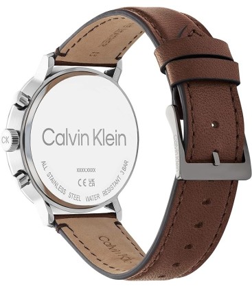 Reloj Calvin Klein Modern Marrón y Azul Multifunción