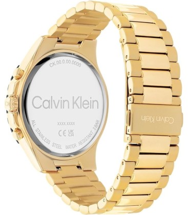 Reloj Calvin Klein Sport Dorado y Negro Multifunción