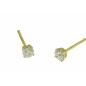 PENDIENTES DE ORO Y DIAMANTE