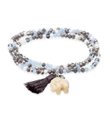 Pulsera ZEN HIELO con elefante