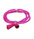 Pulsera ZEN FUCSIA con piedra natural