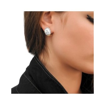 PENDIENTES TENDER  DORADO PERLA BARROCA