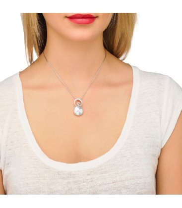COLGANTE ESPIRAL EN PLATA