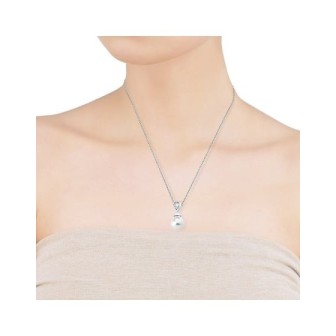 COLGANTE SELENE PLATEADO