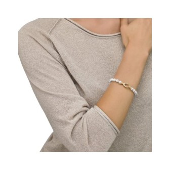 PULSERA LYRA  DORADA 7MM