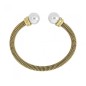 PULSERA TENDER BAÑO DORADO Y PERLA BLANCA PULSERA TENDER BAÑO DORADO Y PERLA BLANCA