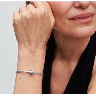 Charm Filigrana Corazón y Madre