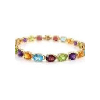  bracelet is made in gold 14kts