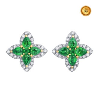 PENDIENTES ESMERANDA REDONDO Y PERA