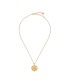 MOOM LOVE NECKLACE WITH GOLDEN PENDANT