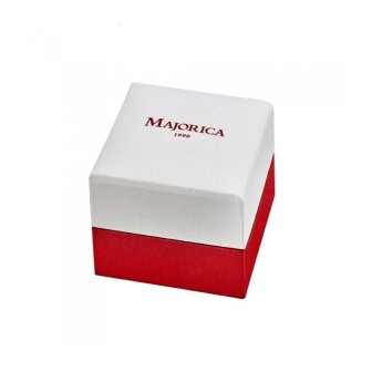 PENDIENTES  DE ARO MINI AZUL COLOR POP CON PERLAS 4MM