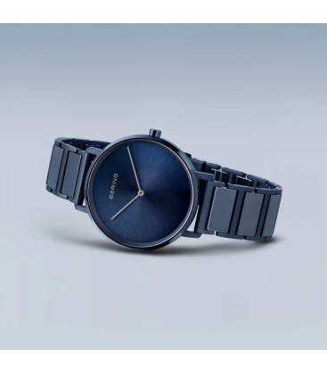 MATTE BLUE CERAMIC WATCH