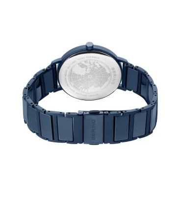 BERING CERAMIC MATTE BLUE WATCH