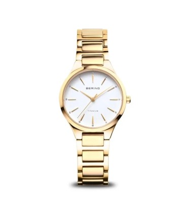 BERING ULTRA SLIM GOLD WATCH