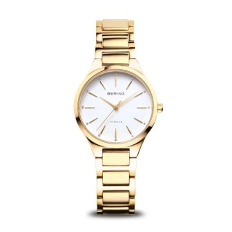 RELOJ BERING ULTRA SLIM DORADO