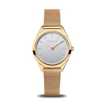 BERING ULTRA SLIM GOLD WATCH