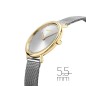 RELOJ CLASSIC ULTRA SLIM BICOLOR
