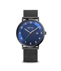 RELOJ BERING SOLAR NEGRO