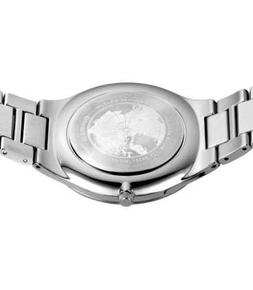 RELOJ BERING TITANIUM PLATA