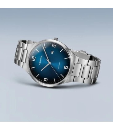 BERING TITANIUM SILVER WATCH