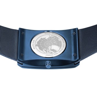 BERING CLASSIC SQUARE WATCH BLUE