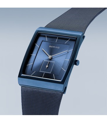 RELOJ BERING CUADRADO CLASSIC AZUL