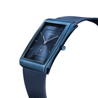 BERING CLASSIC SQUARE WATCH BLUE