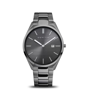 BERING ULTRA SLIM GREY WATCH