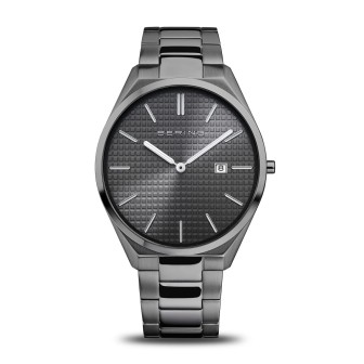 BERING ULTRA SLIM GREY WATCH