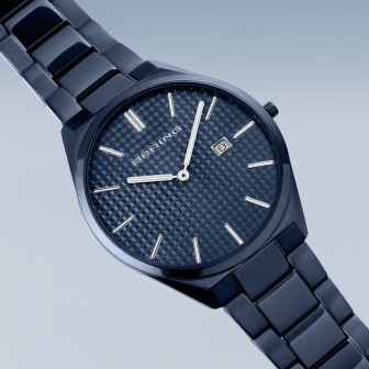 RELOJ BERING ULTRA SLIM AZUL