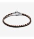 Disney The Lion King Clasp Pandora Moments Braided Leather Bracelet