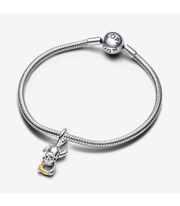 Two-tone Movable Monkey Dangle Charm