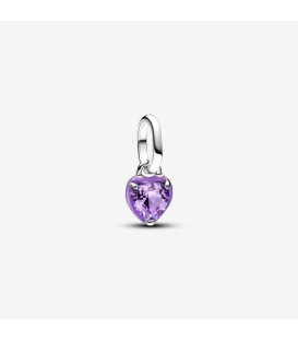 Charm Mini Colgante Pandora ME Chakra Corazón Morado