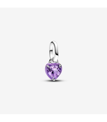 Pandora ME Purple Chakra Heart Mini Dangle Charm