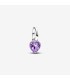 Charm Mini Colgante Pandora ME Chakra Corazón Morado