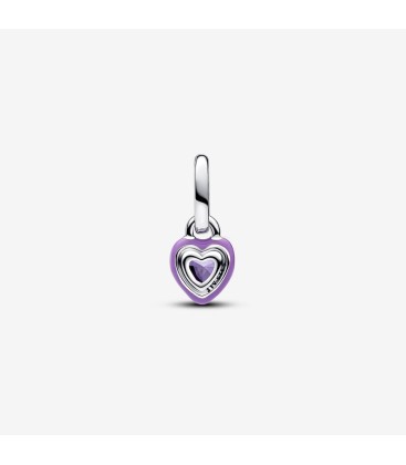 Charm Mini Colgante Pandora ME Chakra Corazón Morado