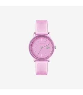 RELOJ LACOSTE.12.12 DE SILICONA CON TRES AGUJAS