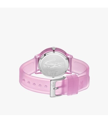 LACOSTE.12.12 THREE HAND SILICONE WATCH