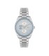 Lacoste Orsay Silver and Blue Multifunction watch