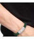 PULSERA LACOSTE CUERO VERDE