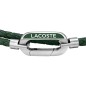 PULSERA  LACOSTE EN CUERO VERDE