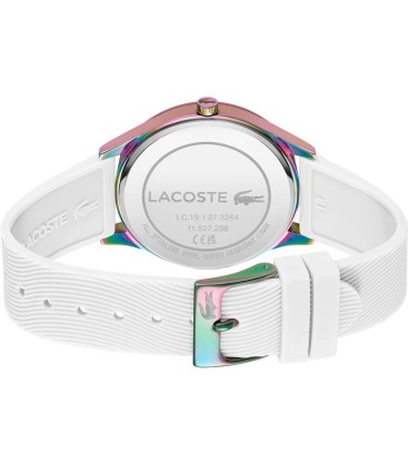 Lacoste Skirt White and Iridescent Analog Watch