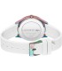 Lacoste Skirt White and Iridescent Analog Watch