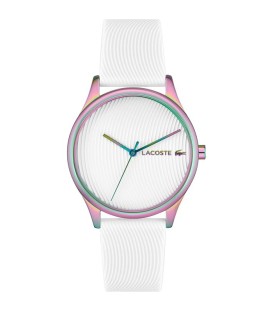 Lacoste Skirt White and Iridescent Analog Watch