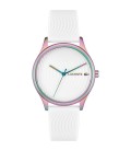 Lacoste Skirt White and Iridescent Analog Watch