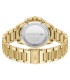 Lacoste multifunction watch in gold-plated steel with navy blue dial