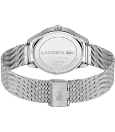 Lacoste Vienna Silver and Green Analog watch