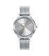 CHIC WATCH 3 HANDS IN STEEL WITH MILANESE MESH