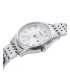 GRAND 3 HANDS STAINLESS STEEL WATCH WITH WHITE DIAL